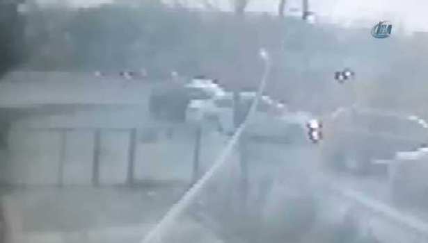 Kamyon balıkçıya böyle girdi!