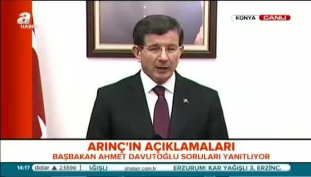 Davutoğlu: İki açıklama da yanlıştı