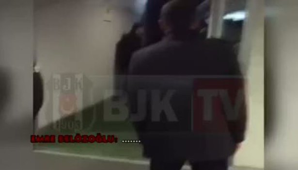 BJK TV Emre'nin o görüntülerini yayınladı