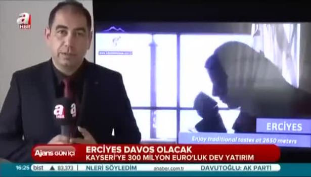 Erciyes Davos olacak