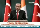 Erdoğan'dan Yemen açıklaması