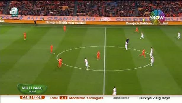 Hollanda-Türkiye: 1-1 (Maç Özeti)