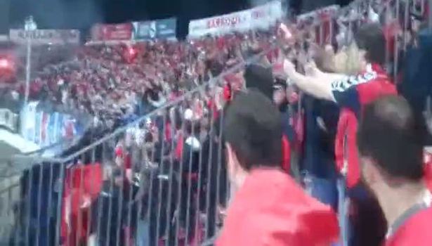Türk bayrağı çıldırttı