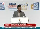 Davutoğlu: Bu tuzaklara boyun eğmeyeceğiz