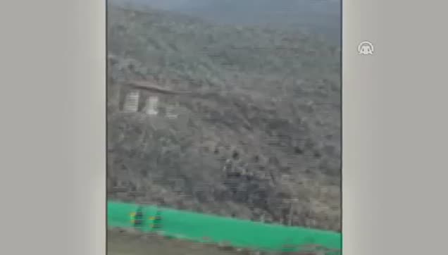 İşte Ağrı'daki PKK propagandasının görüntüleri-1
