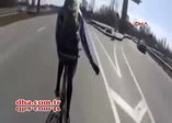 Akıl almaz kazadan sağ kurtuldu