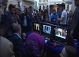 Cumhurbaşkanı Erdoğan yönetmen koltuğuna oturdu