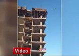 Eşinin gözleri önünde 5'inci kattan atladı