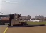 Bisikletçiden şaşırtan hareket