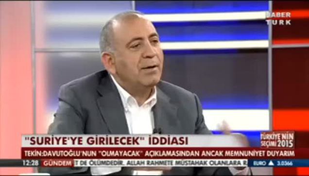 Tekin'den Suriye çarkı-1