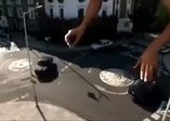 Trafikte dj olmak