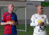 Sahayı kuş bakışı gösteren gözlükler ile futbol maçı yapmak