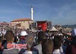 Arnavutluk'ta Erdoğan'ı gözyaşlarına boğan şiir