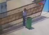 İnanılmaz ölüm şekli kamerada