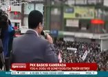 PKK'nın silahlı tehdidi kamerada