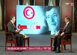 Başbakan Davutoğlu TRT'de soruları yanıtladı