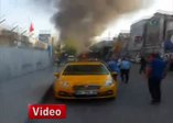 İETT otobüsü bomba gibi patladı