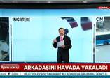 Paraşütü açılmayan askeri arkadaşı kurtardı