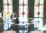 Cumhurbaşkanlığı sofrasının kurulum görüntüleri paylaşıldı
