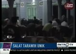 7 dakikada teravih kıldırdı!
