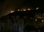 Bodrum'da yangın