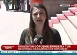 Davutoğlu CHP Genel Merkezi'nde