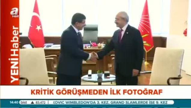 Davutoğlu-CHP görüşmesi tamamlandı-2
