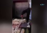 Çocuğundan geriye kalanları böyle topladı