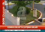 ABD Konsolosluğu'nda çatışma anları