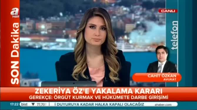 Zekeriya Öz'e yakalama kararı!