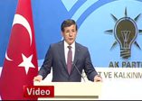 Davutoğlu: Erken seçim güçlü bir ihtimal
