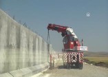 Suriye sınırına 3 metrelik beton duvar