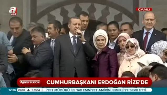 Cumhurbaşkanı o camiyi ibadete açtı-1