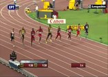 Usain Bolt yine uçtu!