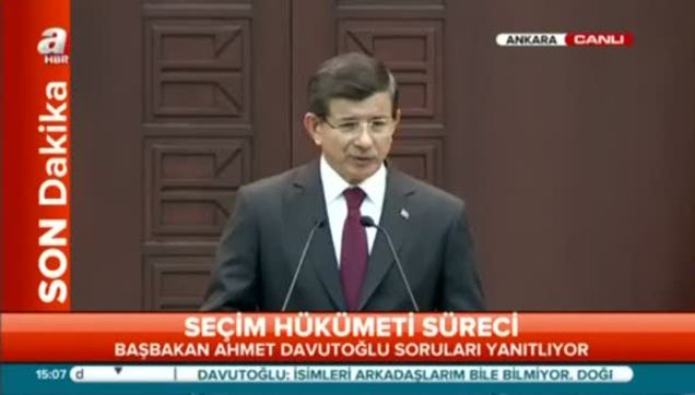 Davutoğlu'ndan Yarbay Alkan'ın sözlerine açıklama-1