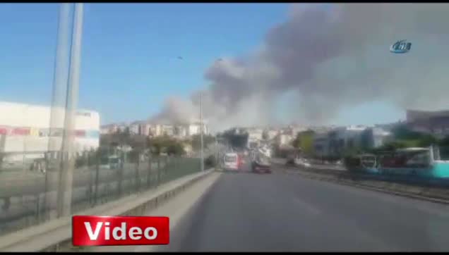 Tuzla'da büyük yangın-1