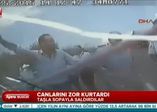 Minibüs hattına saldırdılar!
