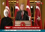 Beştepe'deki resepsiyonda birçok ilk gerçekleşti!
