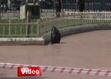 Taksim'de şüpheli çanta paniği