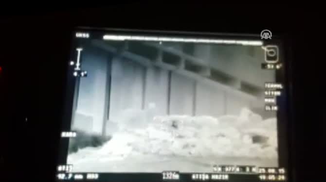 İşte teröristlerin vurulma anı