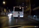 Patenli gençten tehlikeli hareketler