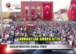 Şehit yakınları ağladı onlar göbek attı