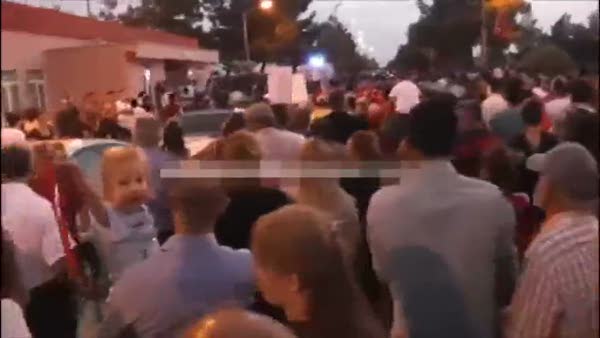O belediye başkanına protesto-1