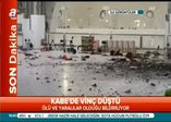 Kabe'deki kazadan ilk görüntüler