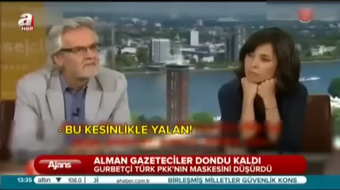 Alman gazetecileri susturan Türk