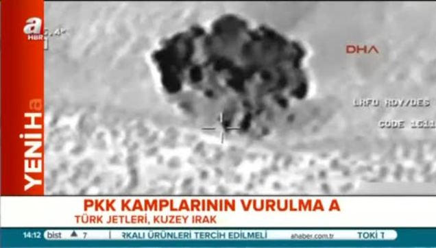 PKK hedefleri böyle vuruldu-1