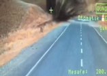Yola döşenen patlayıcı böyle imha edildi