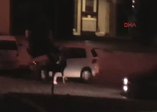 Uşak'ta kadına şiddet kamerada