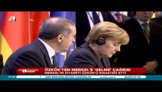 Ertuğrul Özkök'ten Angela Merkel'e 'gelme' çağrısı