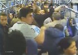 Ankara metrosunda canlı bomba paniği kamerada